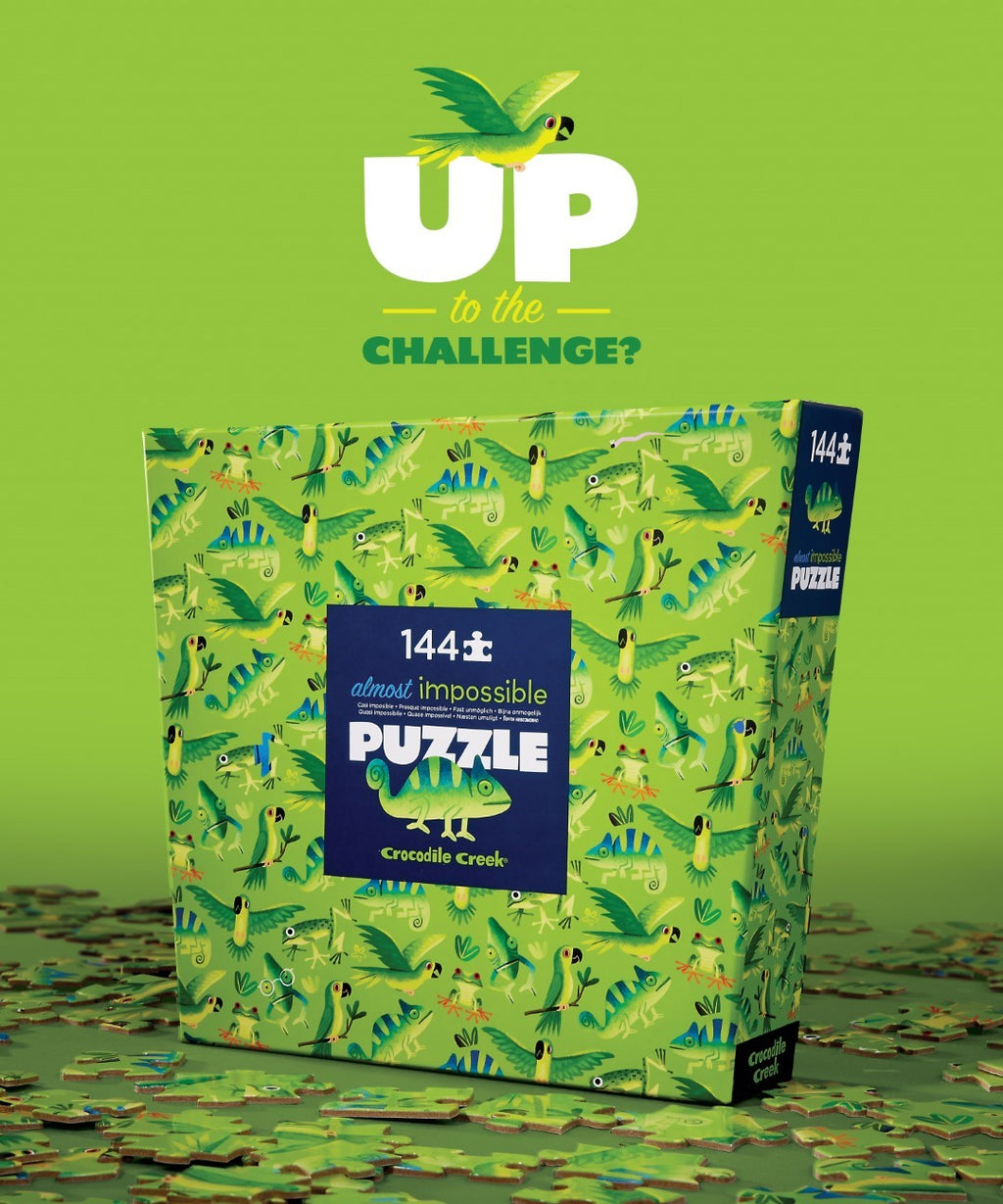 Almost Impossible Puzzle 144 Piece - Jungle Jive