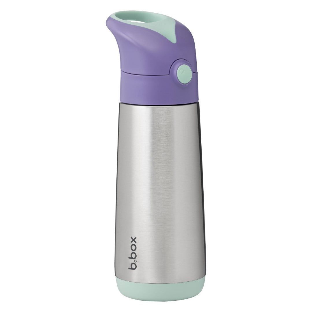 B.Box Insulated Drink Bottle 500ml - Lilac Pop