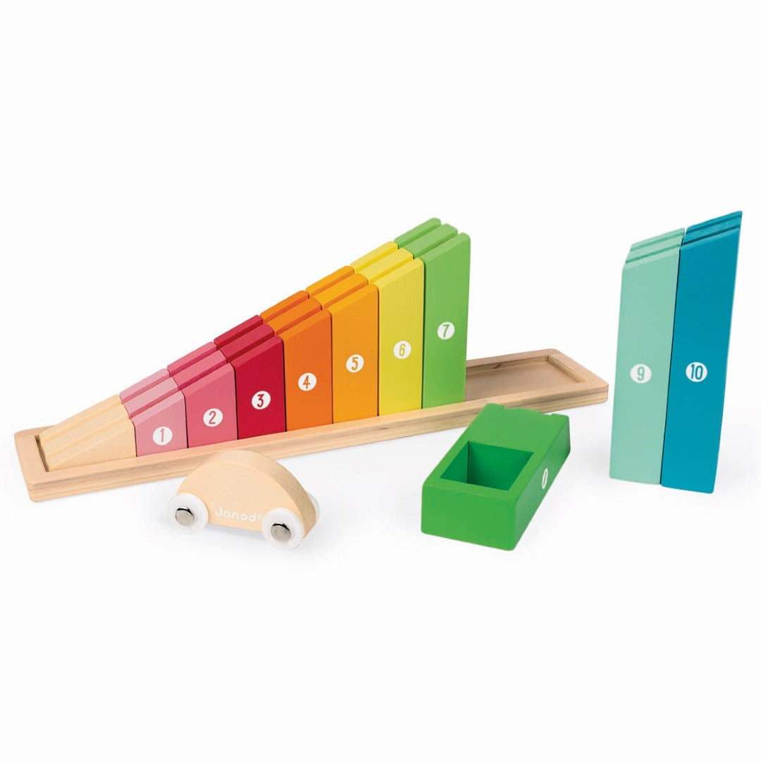 Counting Rainbow Track