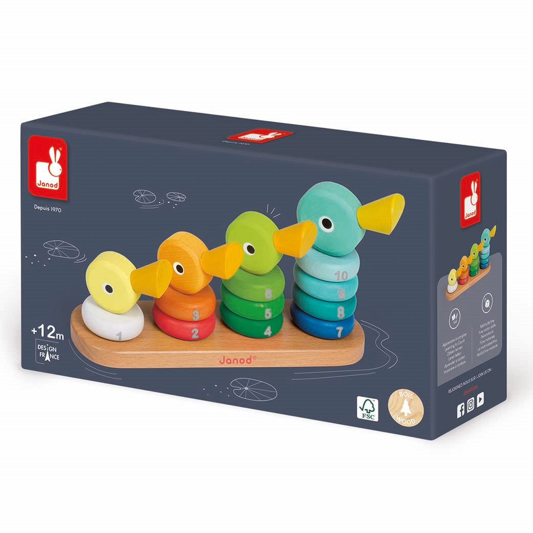 Janod - Duck Family Stacker