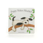 Jellycat Hardcover Puppy Makes Mischief Board Book