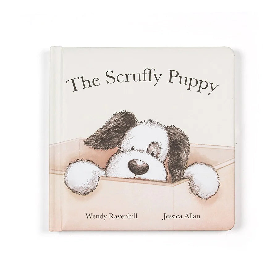 Jellycat - Hardcover Scruffy Puppy Board Book