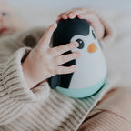 Penguin Wobble - Soft Blue