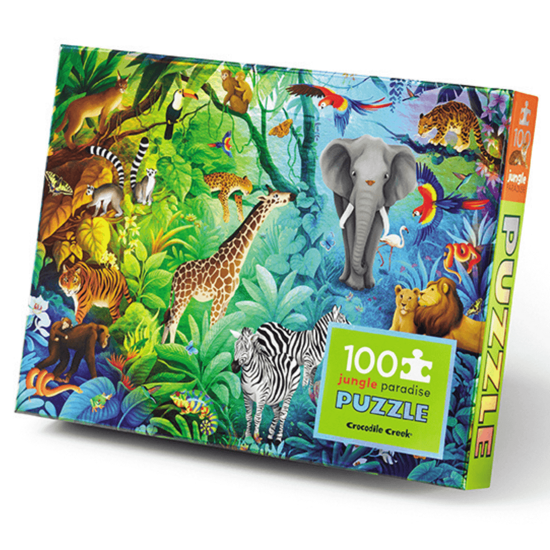 Holographic Puzzle 100 Piece - Jungle Paradise