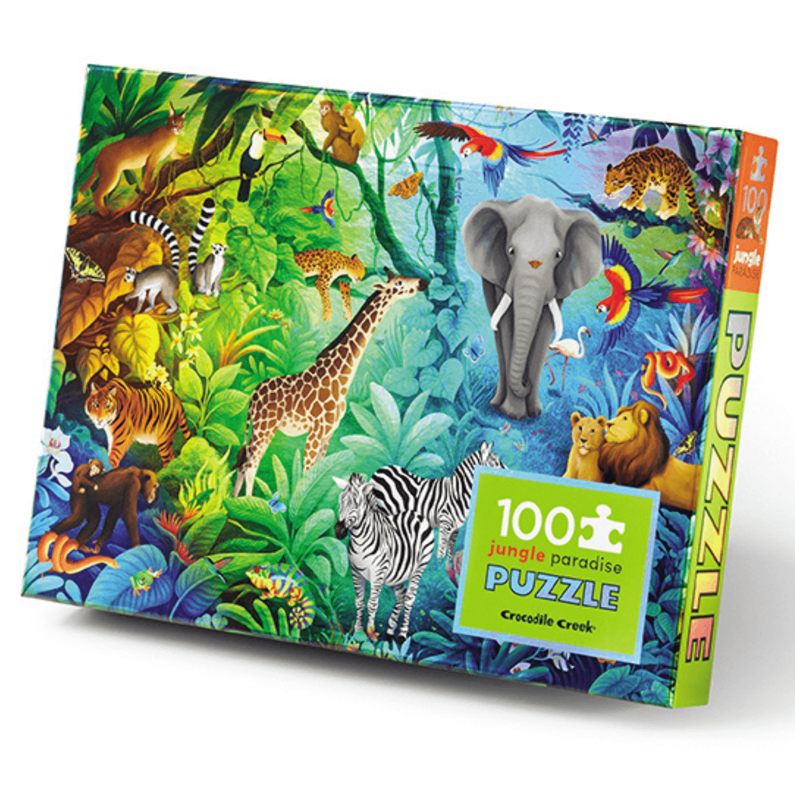 Holographic Puzzle 100 Piece - Jungle Paradise