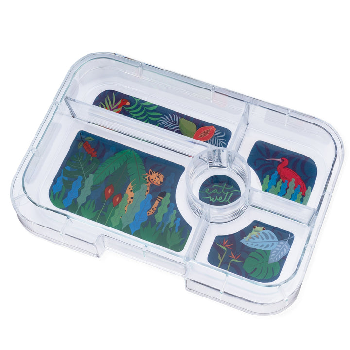 Yumbox Tapas 5 Comp | Greenwich Green - Jungle