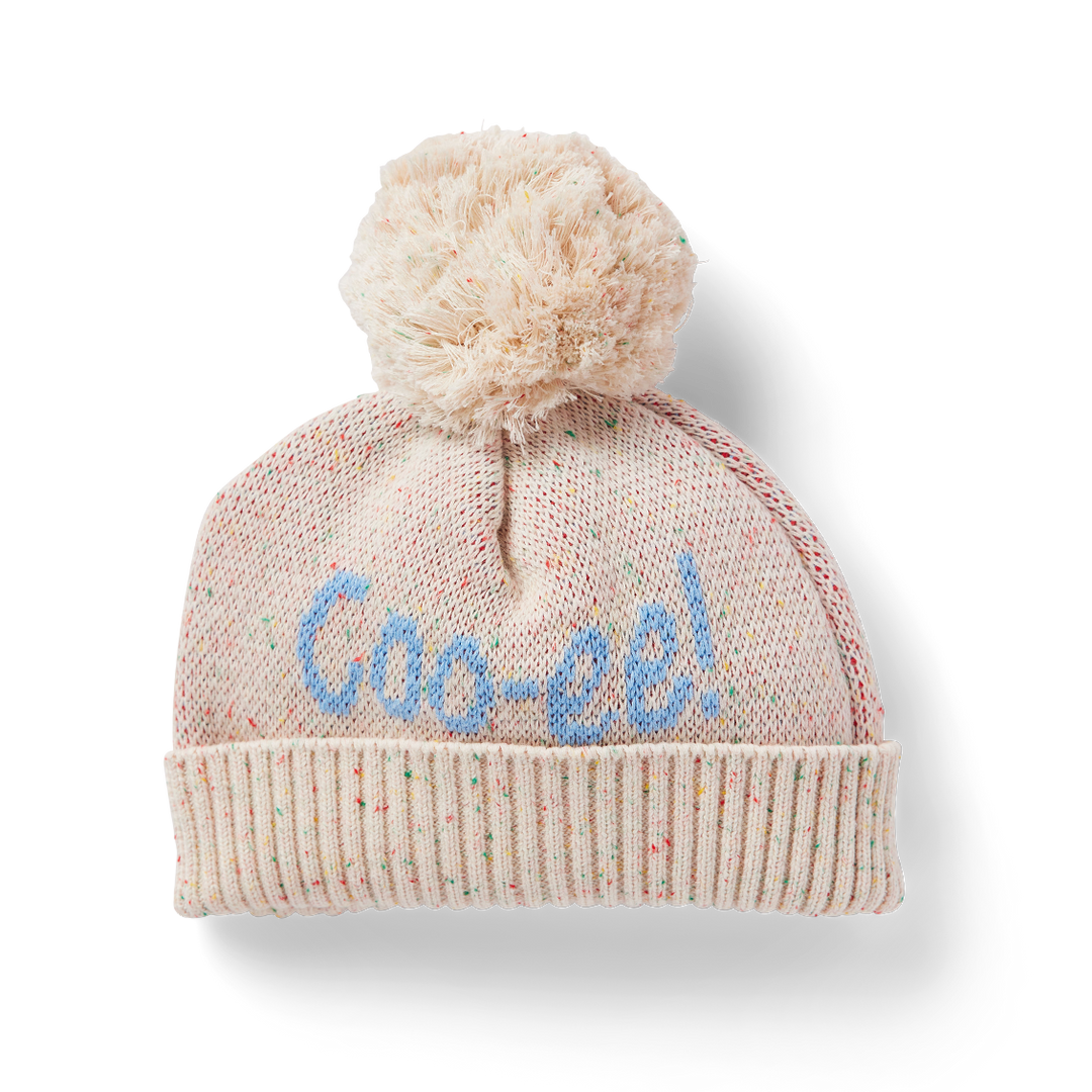 Halcyon Nights Cotton Knit Beanie - Creamy Roo