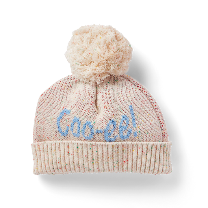 Halcyon Nights Cotton Knit Beanie - Creamy Roo