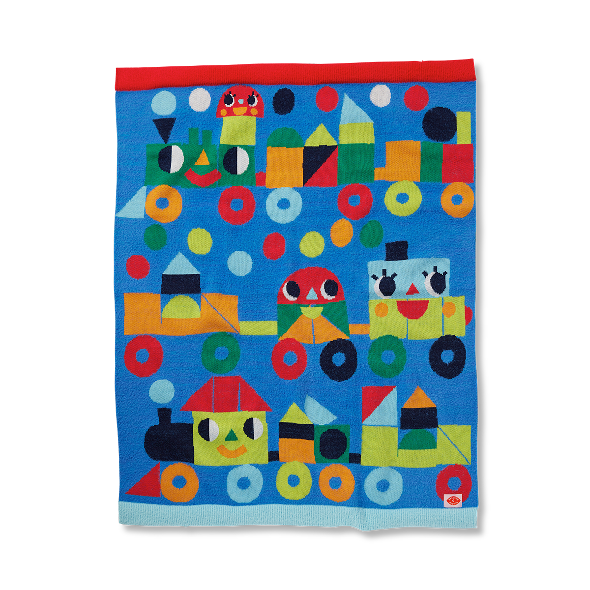Baby Blanket - Rainbow Express