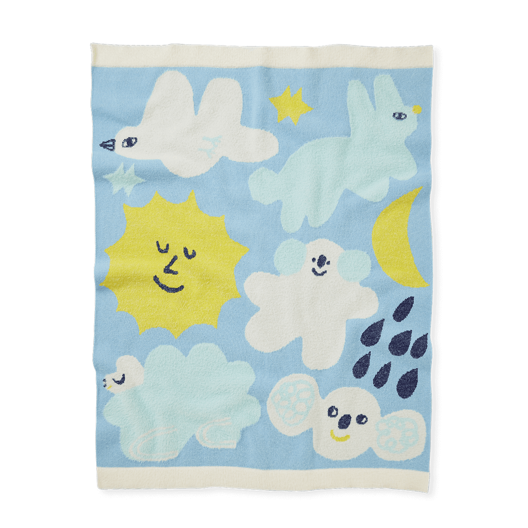 Halcyon Nights I Spy In The Sky Fluffy Knit Blanket