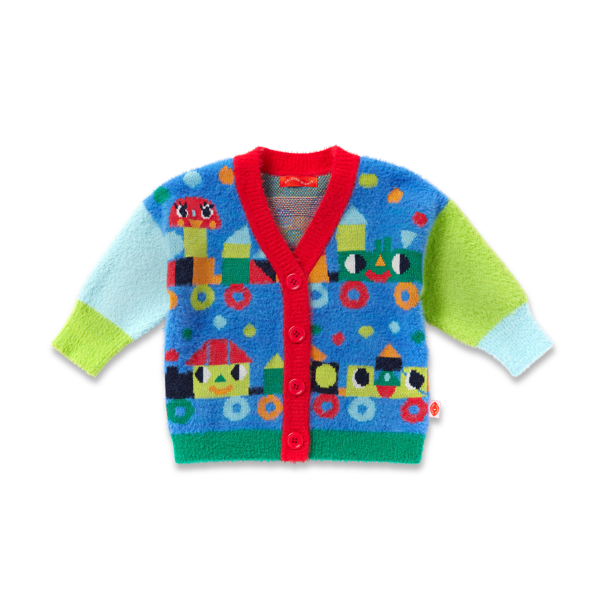 Halcyon Nights Knit Cardigan - Rainbow Express