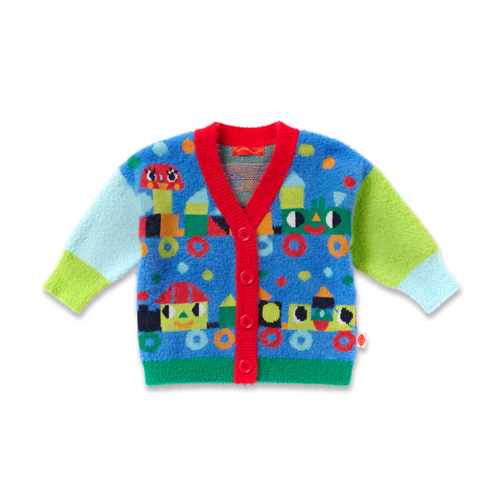 Halcyon Nights Knit Cardigan - Rainbow Express