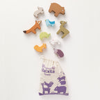 Petilou Forest Stacking Animals & Bag