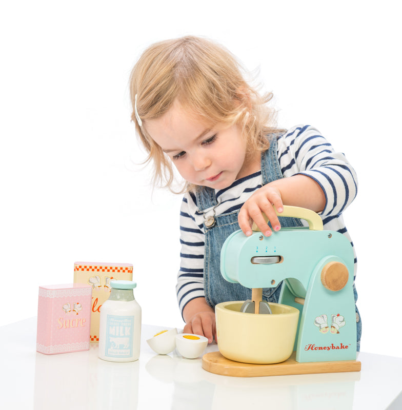 Wooden Mixer Set