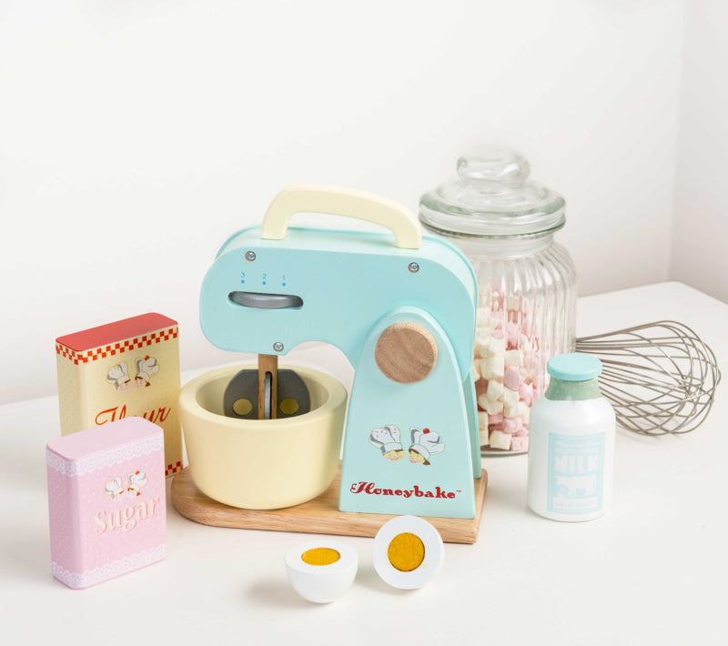 Wooden Mixer Set