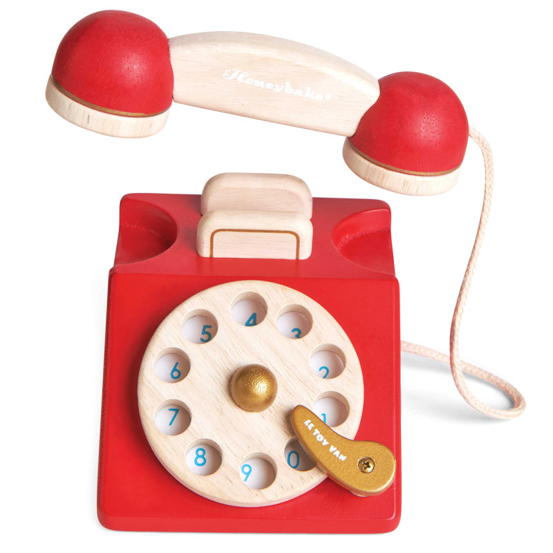 Vintage Wooden Phone