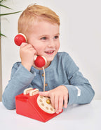 Vintage Wooden Phone