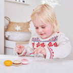 Wooden Macaron Set
