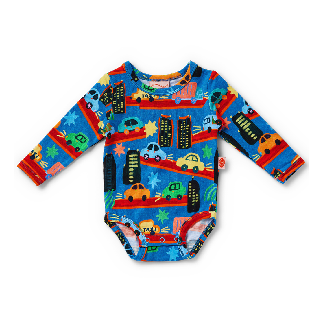 Halcyon Nights Long Sleeve Bodysuit - Seoul City
