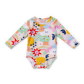 Halcyon Nights Long Sleeve Bodysuit - We Live In The Sky