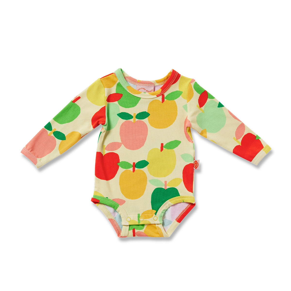 Halcyon Nights Long Sleeve Bodysuit - A Is For Apple Baby