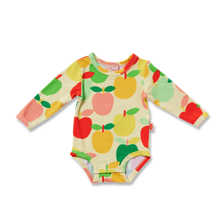 Halcyon Nights Long Sleeve Bodysuit - A Is For Apple Baby