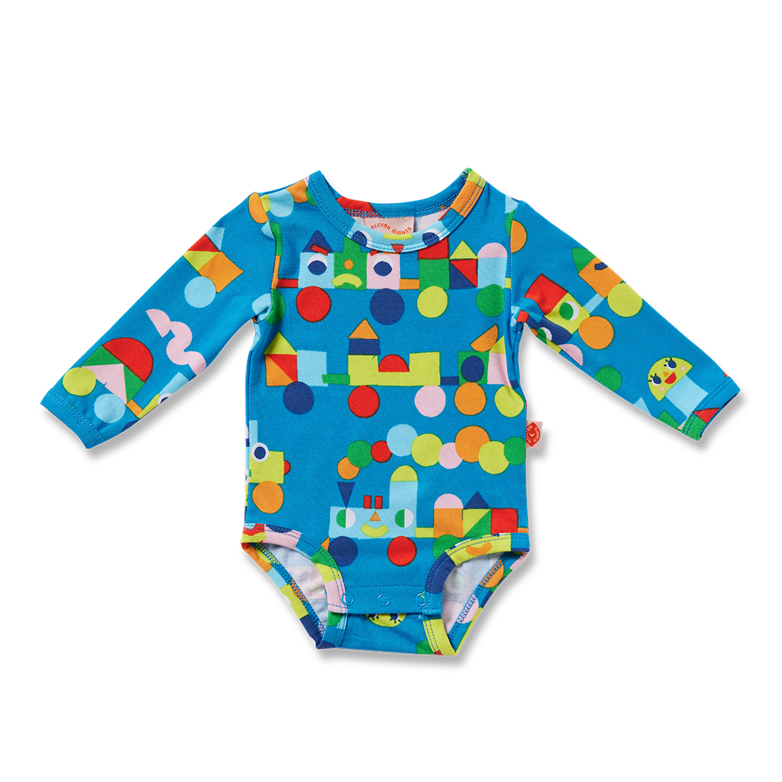 Long Sleeve Bodysuit - Rainbow Express