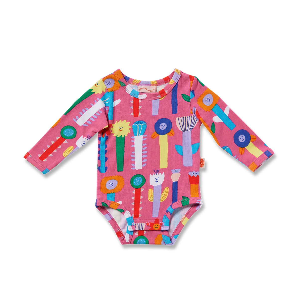 Halcyon Nights Long Sleeve Bodysuit - Growing Tall