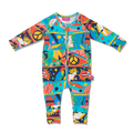 Halcyon Nights Long Sleeve Romper - Bush Paradise