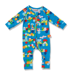 Long Sleeve Romper - Rainbow Express