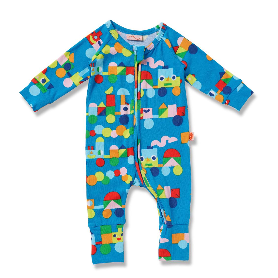 Long Sleeve Romper - Rainbow Express