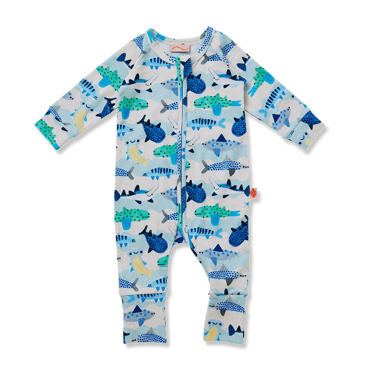 Halcyon Nights Fintastic Long Sleeve Zip Suit