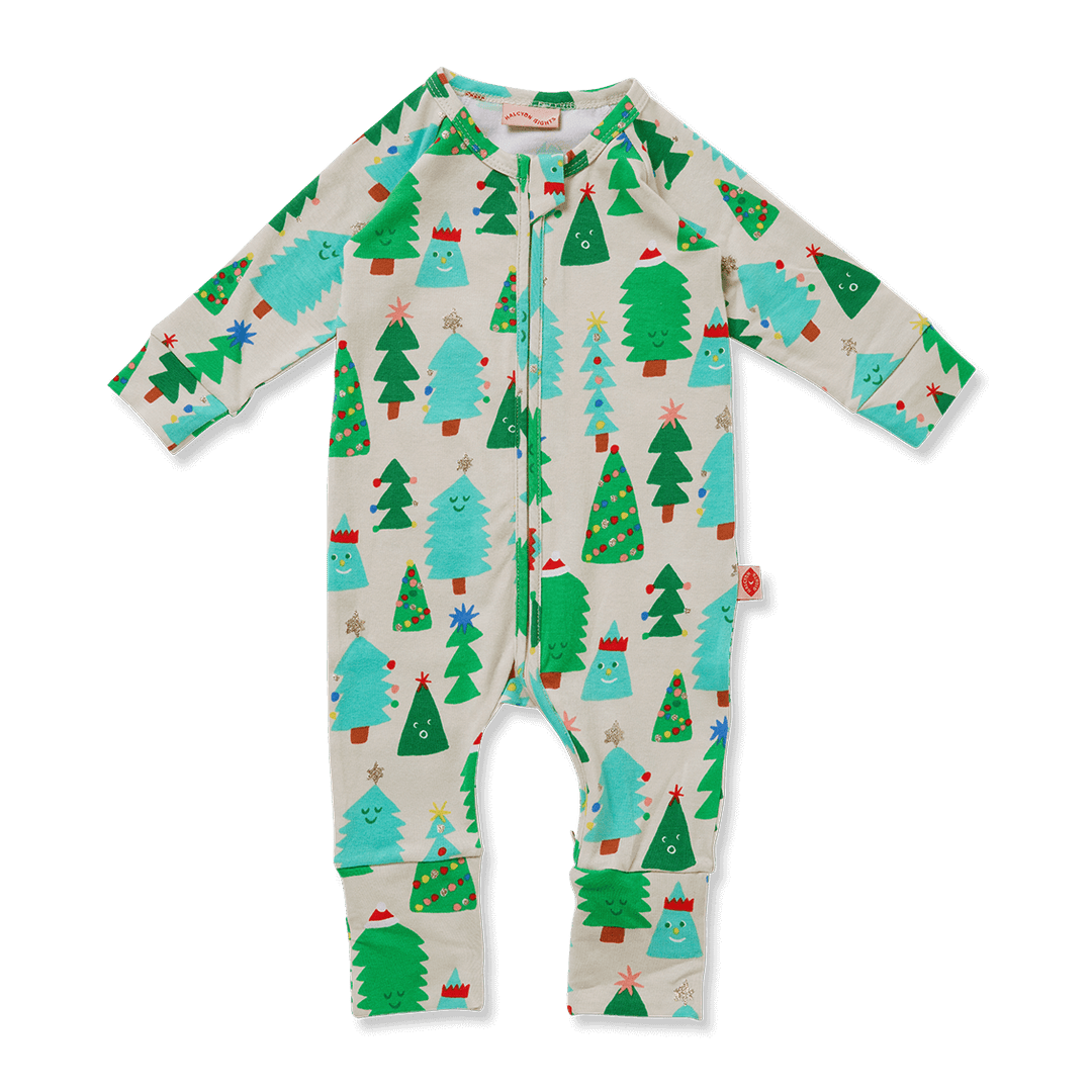 Halcyon Nights Long Sleeve Zip Suit - Twinkle Twinkle