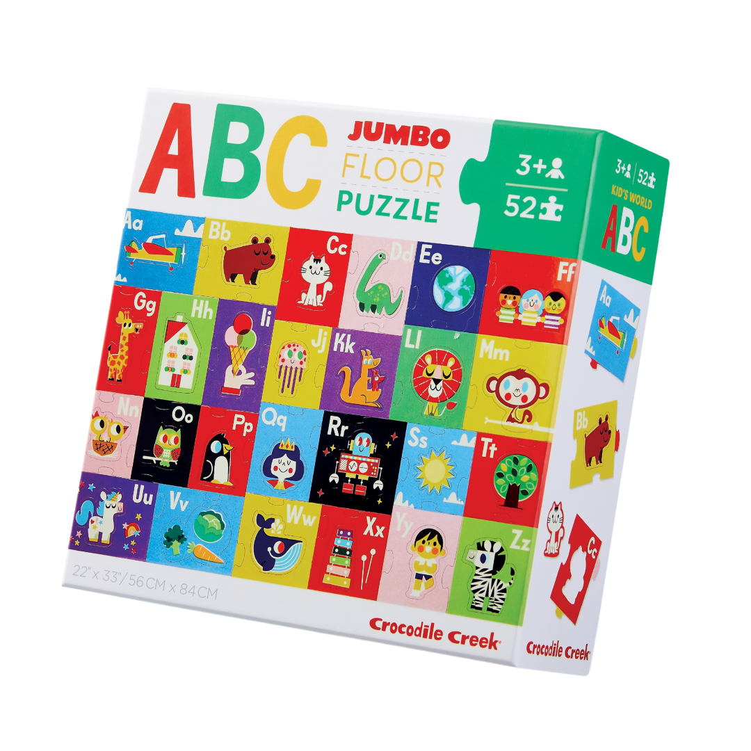 Let's Learn Puzzle 52 Piece - Kids World ABC