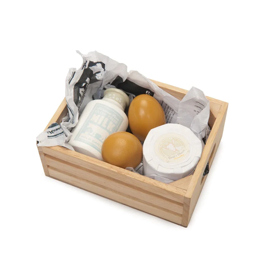 Market Crate - Eggs & Dairy