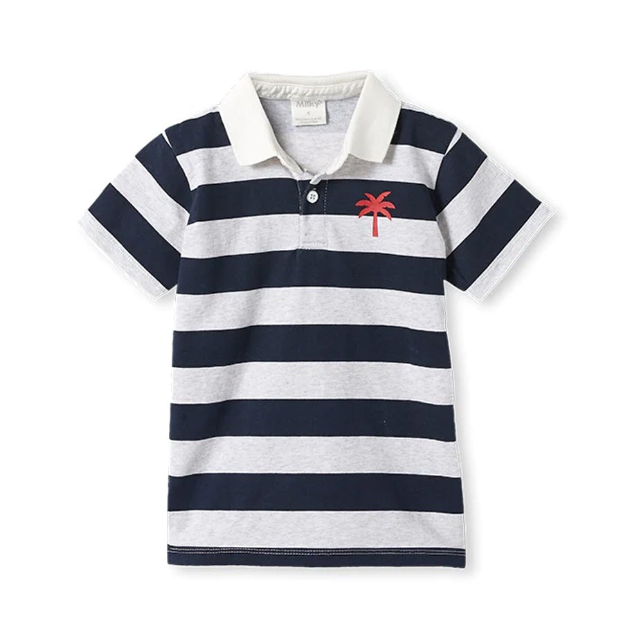 Milky Baby Short Sleeve Rugby