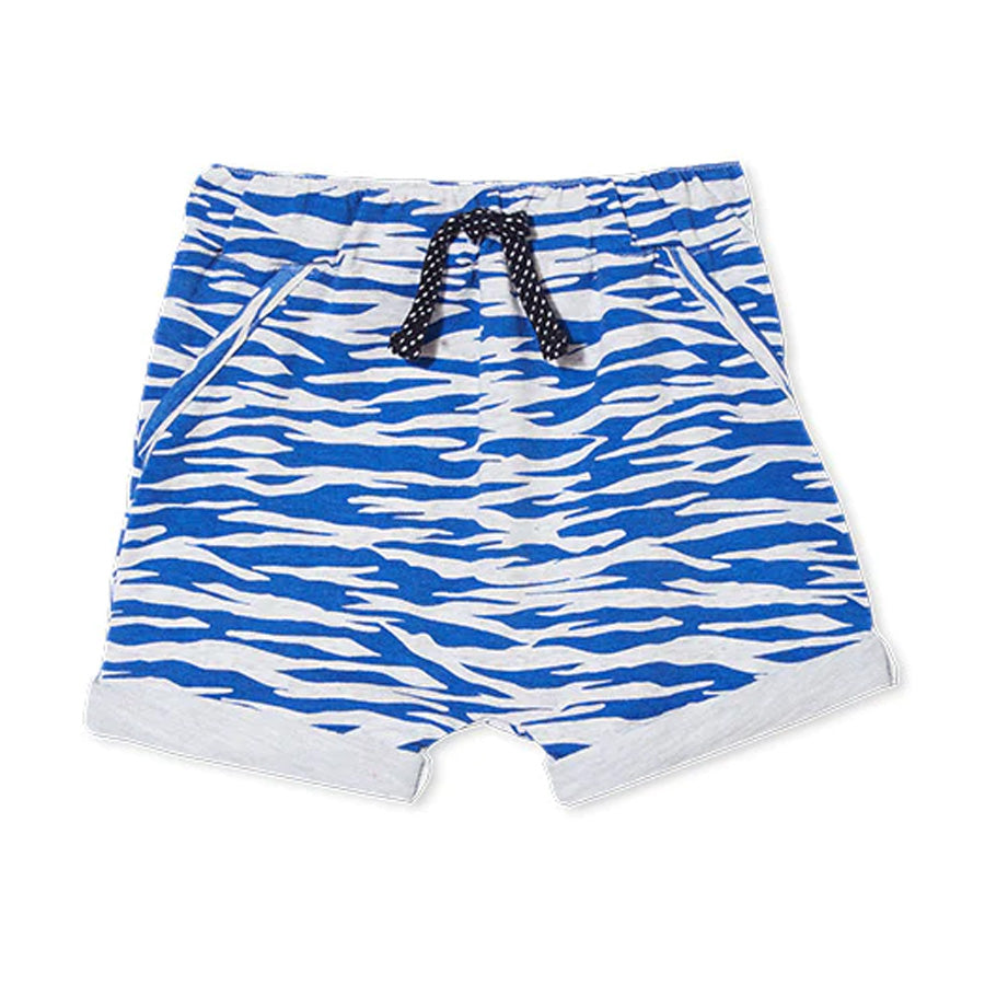 Milky Baby Zebra Stripe Track Short