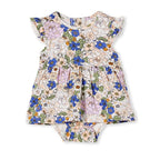 Milky Peony Floral Baby Dress