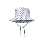 Milky Retro Palms Baby Hat