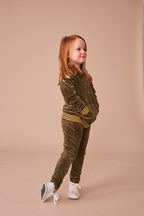 Milky Baby Velour Tipping Hood