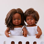 Miniland Anatomically Correct Baby Doll Aboriginal Girl, 38 cm
