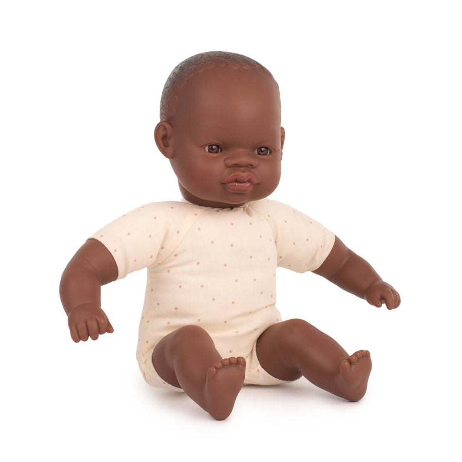 Miniland African Soft Body Doll, 32 cm