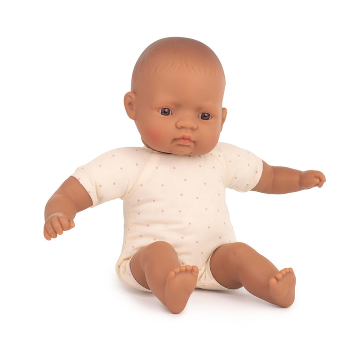 Miniland Hispanic Soft Body Doll, 32 cm
