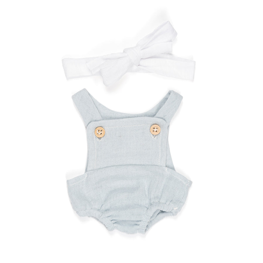 Miniland Sea Rompers & Hair Band - 32 cm