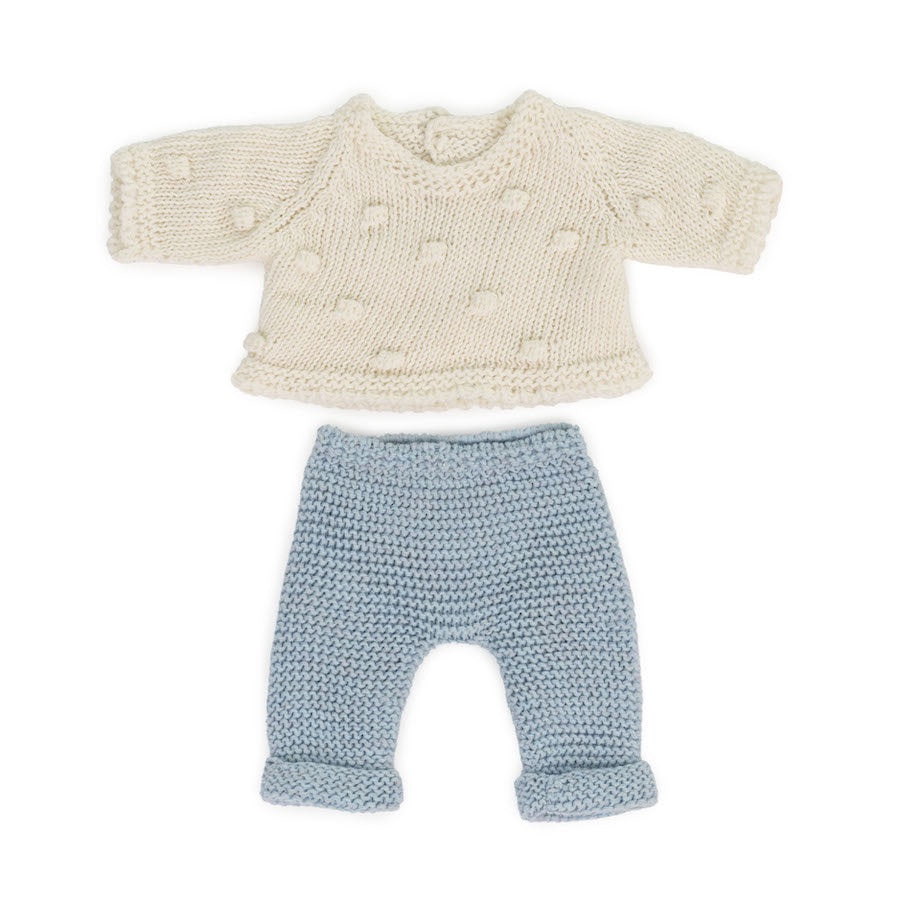 Eco Knitted Sweater & Trousers - 21 cm