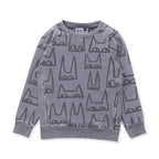 Masks Side Panel Crew - Grey Wash