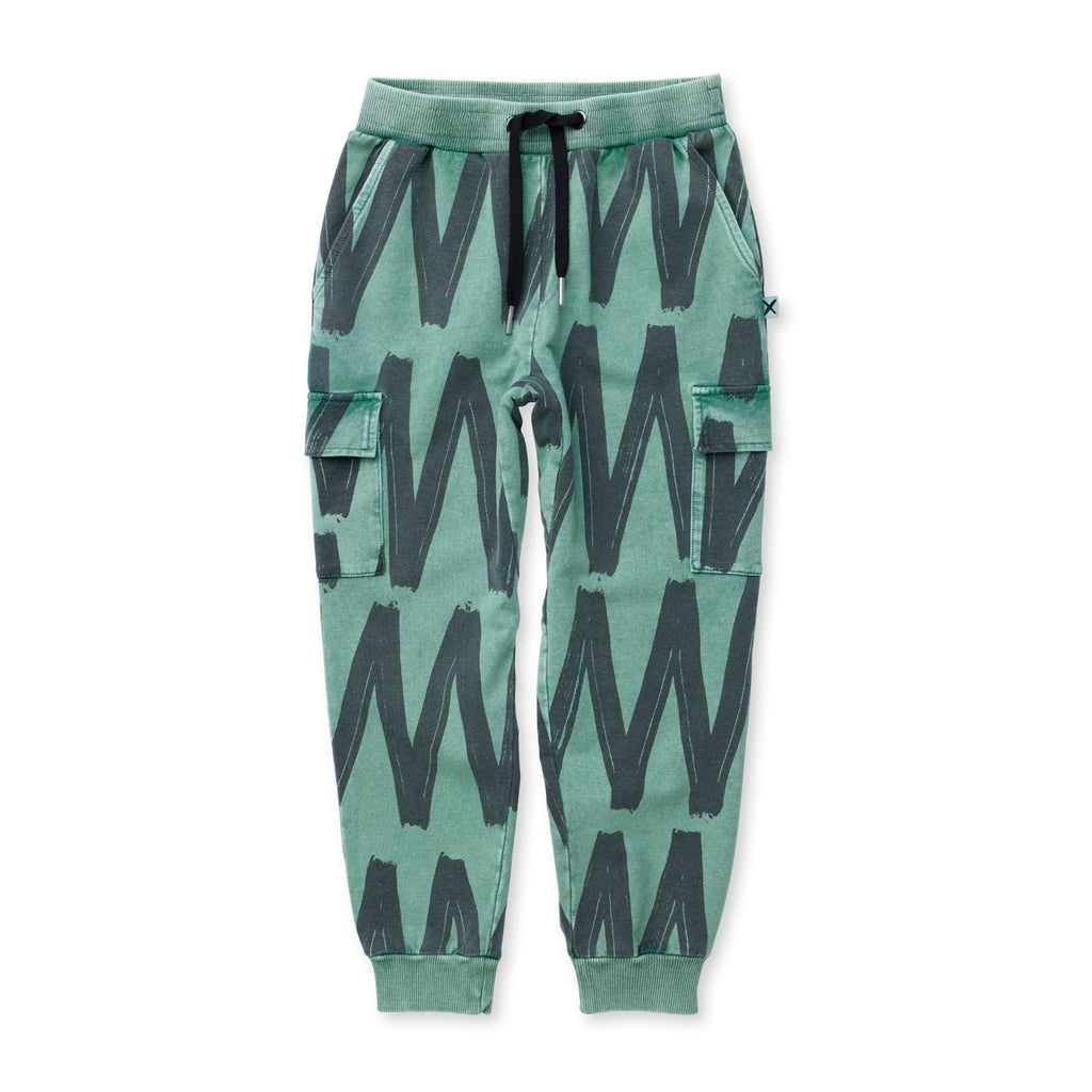 Zig Zag Cargo Trackies - Turf Wash