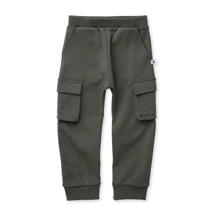 Minti Slouch Cargo Trackies - Khaki