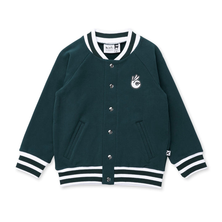 Minti Furry College Sweat - Forest