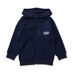 Teddy Zip Up - Navy